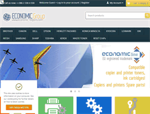 Tablet Screenshot of economic-export.com